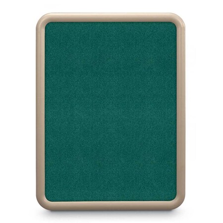 United Visual Products Sliding Door Indoor Enclosed Corkboard, 6 UV9002ACSH-SATIN-SURF